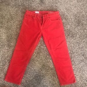 Gap orange red Corduroy